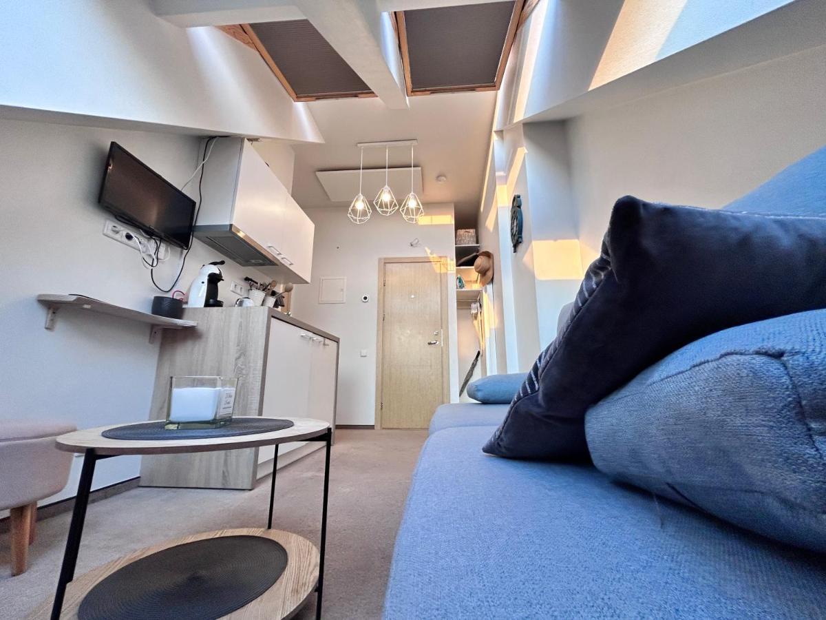 Апартаменты Super Mini Loft With Outdoor Pool. Паланга Экстерьер фото